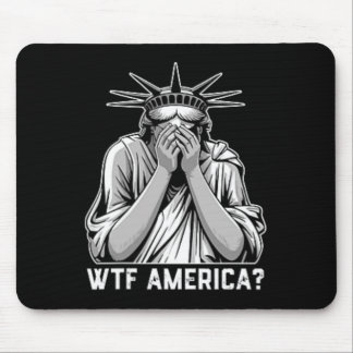 Wtf America Trump Mouse Mat