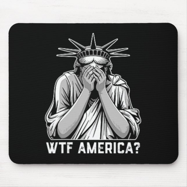 Wtf America Trump  Mouse Mat (Front)