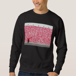 (WTF) Black Graphic Sweatshirt