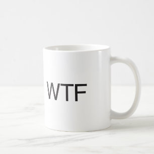 WTF COFFEE MUG