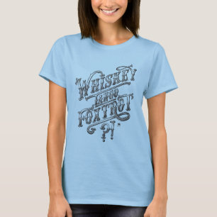 WTF funny vintage tattoo style quote + colours T-Shirt