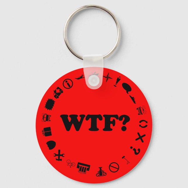 WTF KEY RING (Front)