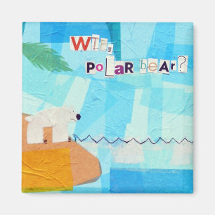 WTF, Polar Bear? Magnet