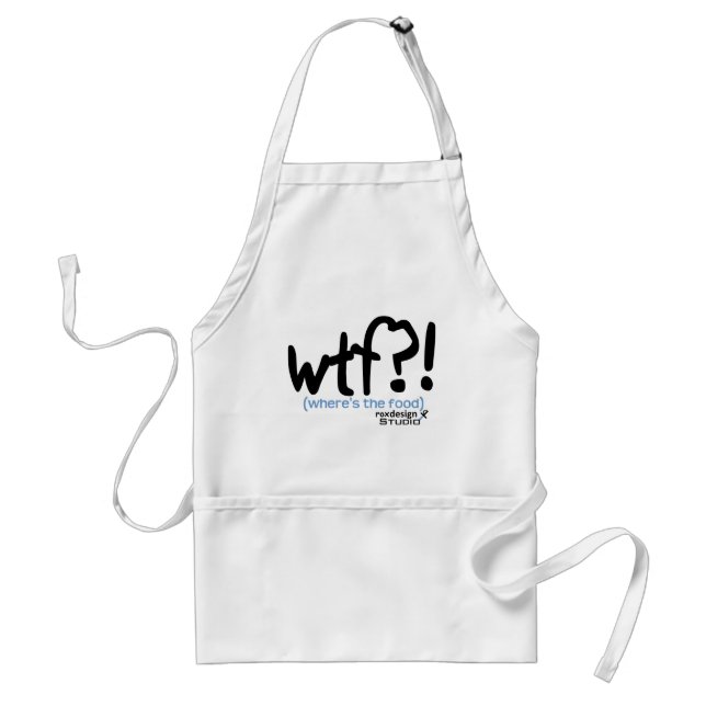 wtf?! standard apron (Front)