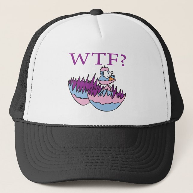 WTF TRUCKER HAT (Front)