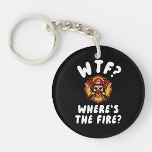 WTF Where's the Firefighter Key Ring