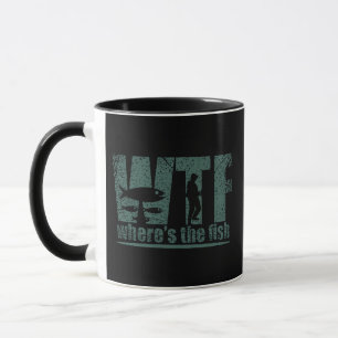 WTF Wheres The Fish Mug