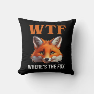 WTF - Where's The Fox Cushion