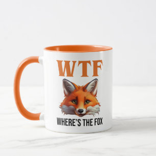 WTF - Where's The Fox Mug