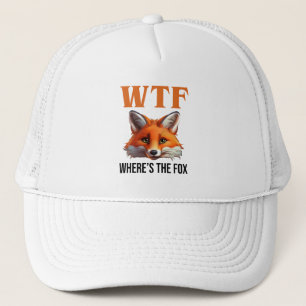 WTF - Where's The Fox Trucker Hat
