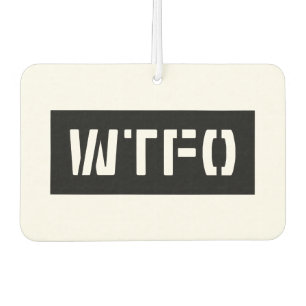 WTFO CAR AIR FRESHENER