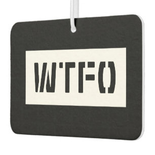 WTFO CAR AIR FRESHENER