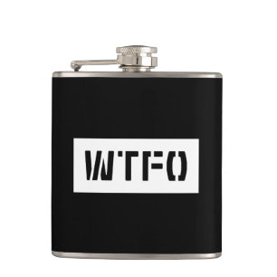 WTFO HIP FLASK