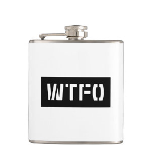 WTFO HIP FLASK