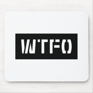 WTFO MOUSE MAT