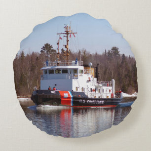WTGB 103 Mobile Bay Round Pillow