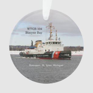 WTGB 104 Biscyne Bay acrylic ornamen Ornament