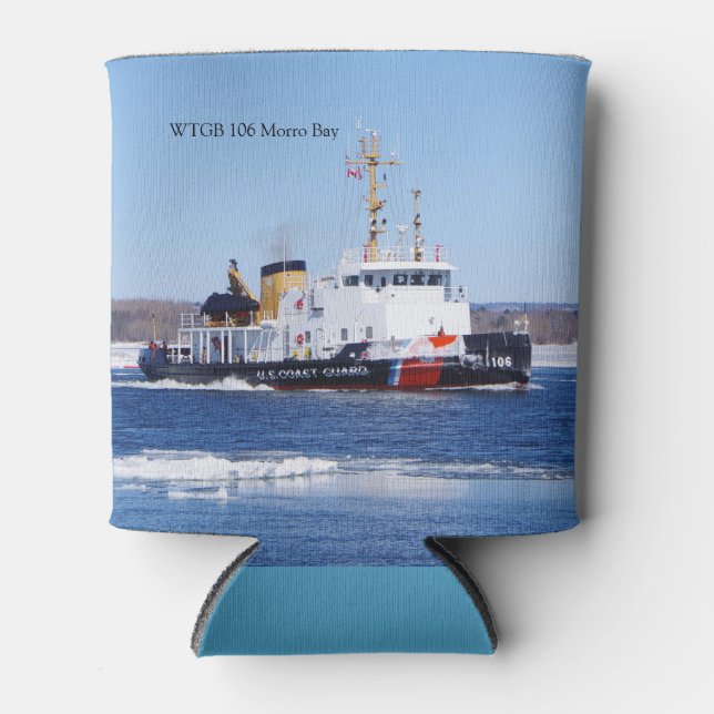 WTGB 106 Morro Bay can cooler (Front)