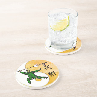 Wu Shu Sandstone Coaster
