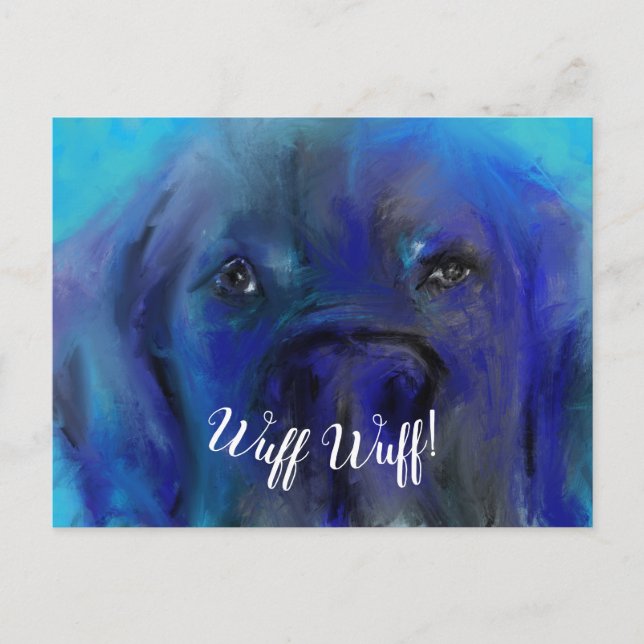 Wuff Wuff Postcard (Front)