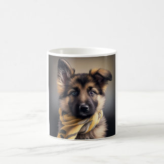 Wuffles The German Shepard Classic Mug, 325 ml Coffee Mug