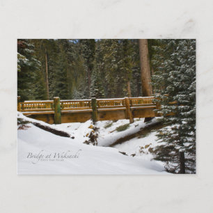 Wuksachi Bridge Postcard