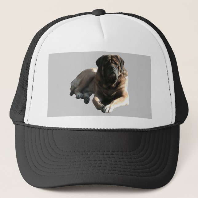 Wunderschöner Mastiff Kappe Trucker Hat (Front)