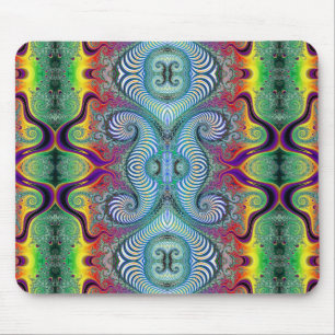 Wurburbo Fractal Art Design Mouse Mat