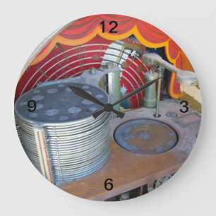 Wurlie Time Large Clock