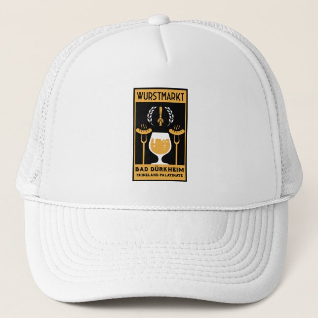 Wurstmarkt Bad Dürkheim Trucker Hat (Front)