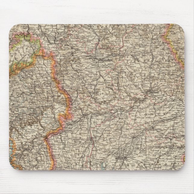 Wurtemberg, Bavaria Mouse Mat (Front)