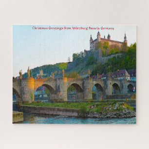 Würzburg Bavaria Germany. Jigsaw Puzzle