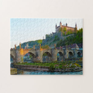 Würzburg Bavaria Germany. Jigsaw Puzzle