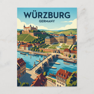 Würzburg Germany Postcard