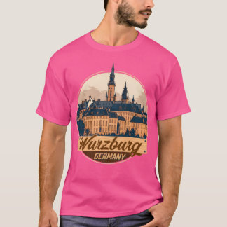 Wurzburg-Germany-Retro T-Shirt