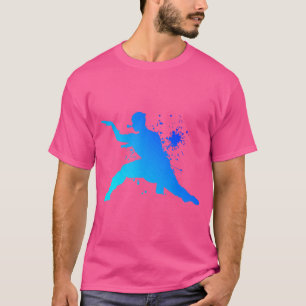 Wushu Men'S Martial Arts Kungfu Kung Fu T-Shirt