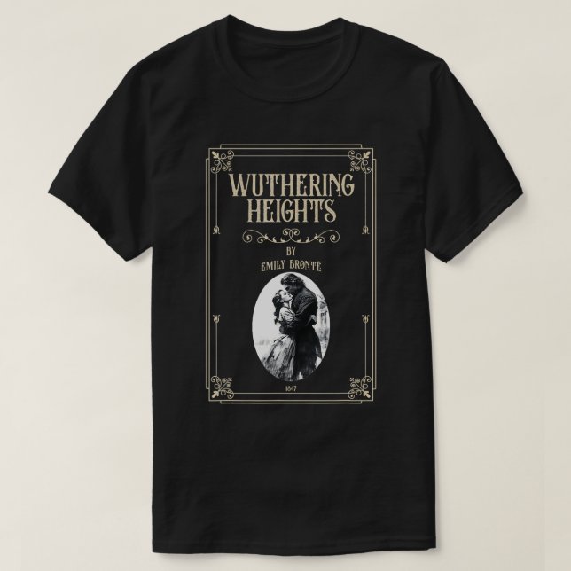 Wuthering Heights Catherine Earnshaw e Heathcliff  T-Shirt (Design Front)