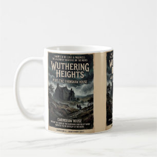 Wuthering Heights Gothic Moorland Vintage Travel Coffee Mug
