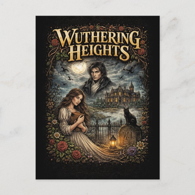 Wuthering Heights Postcard (Front)