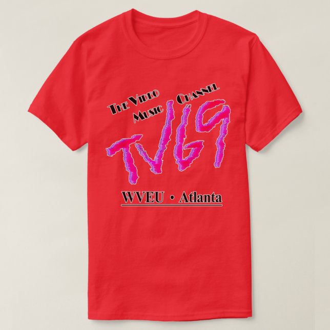 WVEUTV Atlanta Video Music 4 TShirt (Design Front)