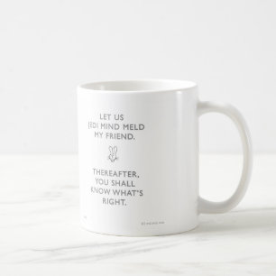 WW013 badass bunny jedi mind meld waitwot Coffee Mug