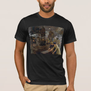 WW1 1918 Women Working at a Munitions a Factory T-Shirt