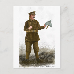 WW1 British 'Tommy' Postcard