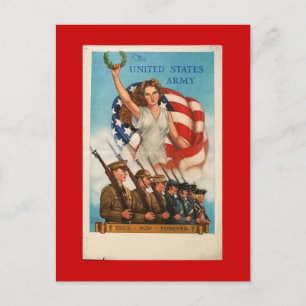 WW1 Collectors Card 1917 US PROPAGANDA