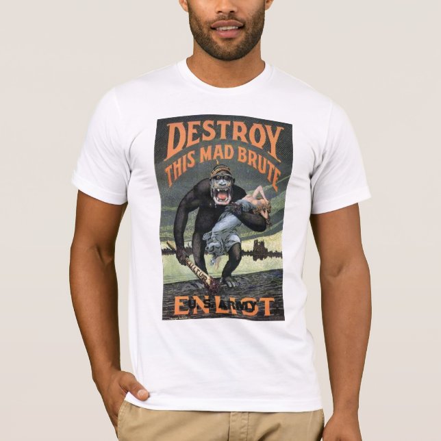 WW1 Propaganda T-Shirt (Front)