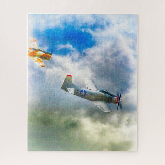 WW2 Aeroplanes AIR FORCE RAIDERS Jigsaw Puzzle | Zazzle.co.uk