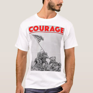 WW2 COURAGE - Battle of Iwo Jima T-Shirt