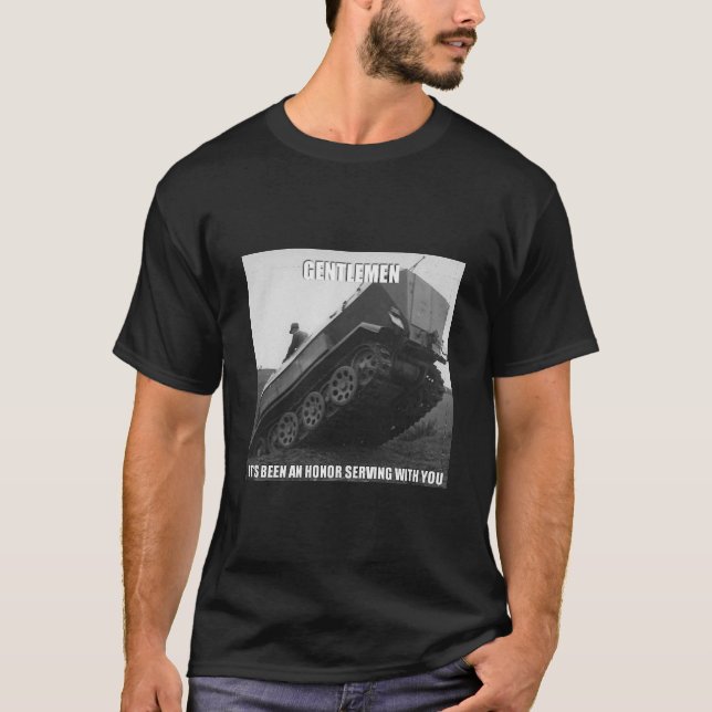 WW2 German Half-track T-shirt (Front)