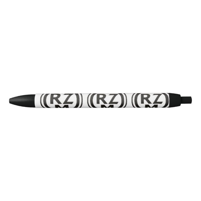 WW2 German RZM mark  Black Ink Pen (Front)