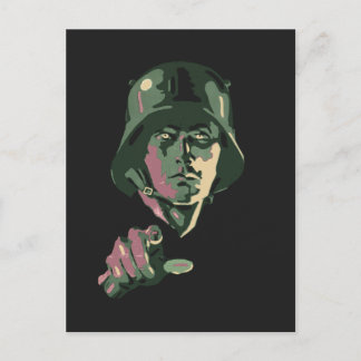 WW2 German Soldier Postcard